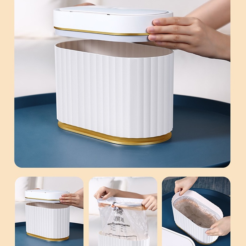 Mini poubelle salle de bain design - Poubelle Salle De Bain