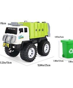 Camion de poubelle en jouet