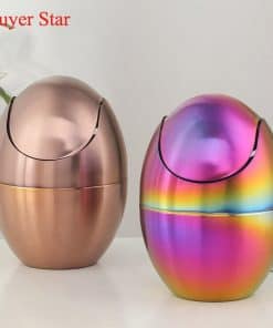 Poubelle œuf design